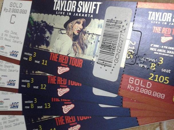 taylor swift red tour tickets